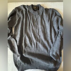 Cozy Blue Alpaca Sweater